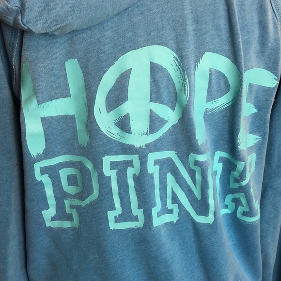 EUC Pink By Victoria's Secret VS Hoodie-Hope Pink Graphic Y2K 2000's Mall - Picture 3 of 7